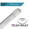4ft 18w T8 G13 LED Tube Light 65W Fluorescent equivalent - 25 Pack