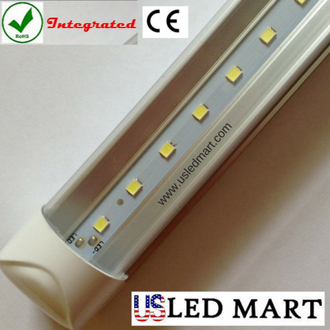 2ft 9w T8 LED Tube Light with Bracket(Integrated) - Natural White (Day Light) - 6500K