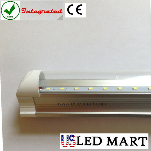 2ft 9w T8 LED Tube Light with Bracket(Integrated) - Natural White (Day Light) - 6500K