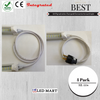 Interconncting LED tube light with fixture
