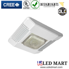 CREE CPY250-A-DM-F-B-UL-W Gas Station LED Canopy - Drop lens