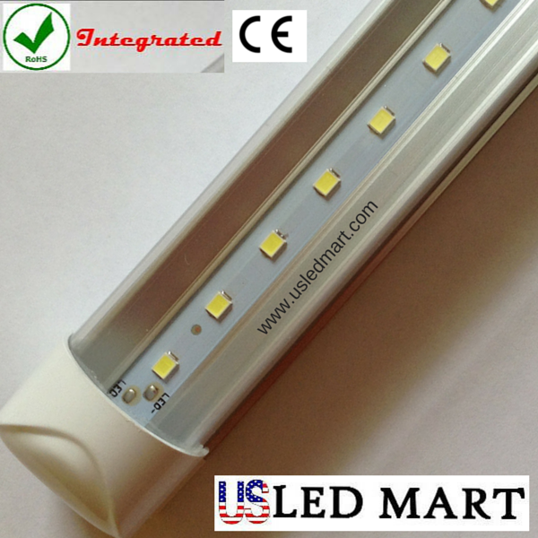 2ft 9w T8 LED Tube Light with Bracket Integrated Natural White
