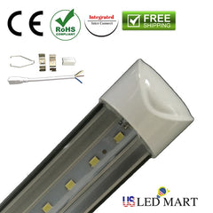 Replace old fixture with 2ft LED tube light fixture and save energy