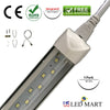 4ft 22w led tube light with fixture equivalent to 60w of fluorescent lamp