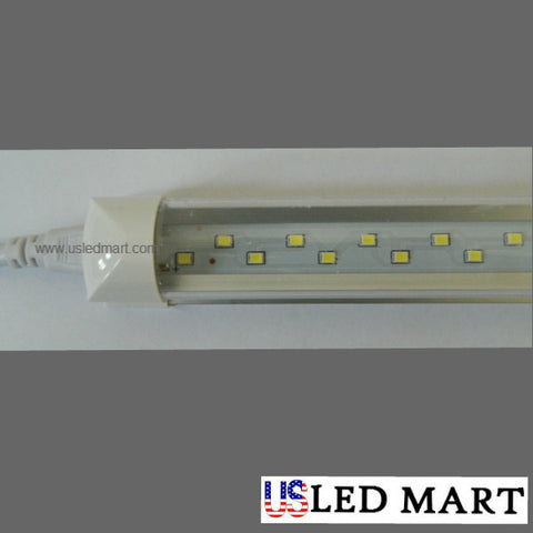 4ft T8 LED Tube Light with Bracket(Integrated) 6500K / 5500K Clear / Stripy